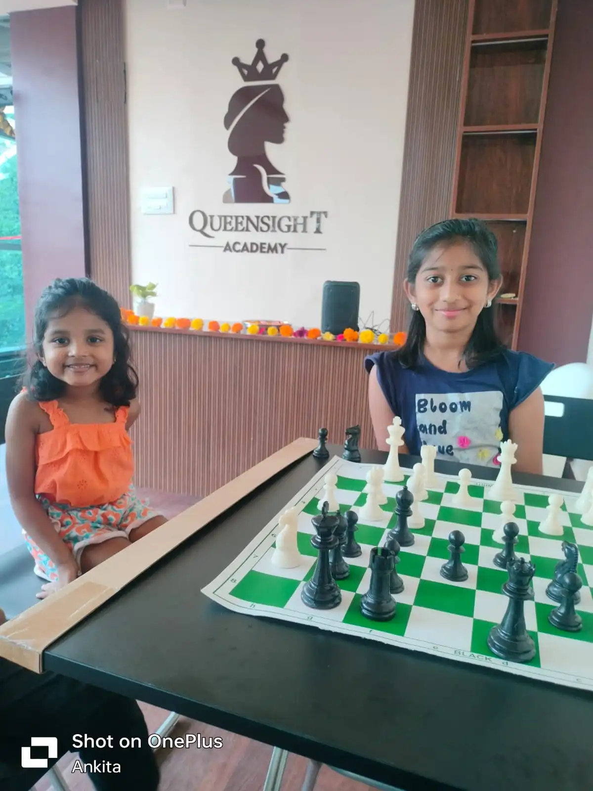 Chessboard setup